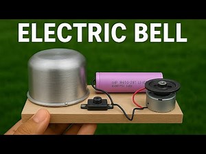 Science Experiment: How to Make an Electric Bell | DIY Electromagnet Bell