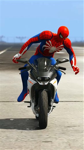 A WORTHY ENDING OF SUPERMAN SPIDERMAN DEADPOOL & RED HULK #gta #gta5 #shorts #gaming