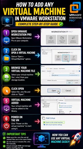 Add Any Virtual Machine to VMware Workstation Pro in Seconds 🔥