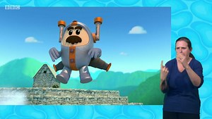 Go Jetters Series 3 51. Go Jet Academy Birthday Surprise m000ptfy signed