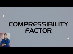 Compressibility factor