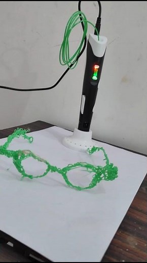 Did you know you can draw in AIR? 😲 /how to use a 3d pen /3d pen crafts/ #3dpen #shorts