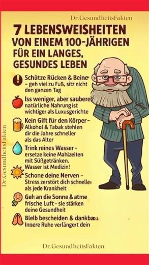 7 Geheimnisse eines 100-Jährigen für ein langes Leben