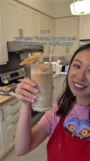 When you bring back a Vietnamese coffee party ✨️☕️