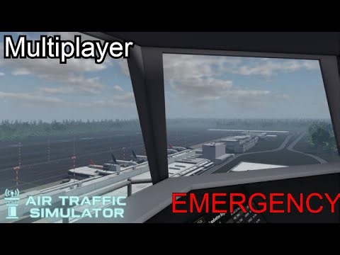 [ATC] Air Traffic Simulator Multiplayer | Controlling Tower | 2 Emergencies