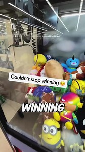 I couldn't stop WINNING from this claw machine! #clawcraziness #clawcrazy #clawmachine #arcade #arcadegames #gaming #winning #facebookreelsviral #reelsfb | ClawCrazy