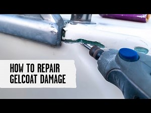 Gelcoat Damage & Crack Repair