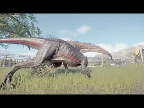 Indoraptor Hunting Diplodocus – Deadly Predator vs Giant Sauropod!