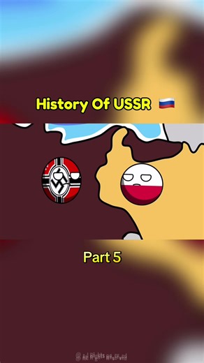History of USSR 🇷🇺 | (Part 5) #HistoryTime #countryballs #viral #fyp #global