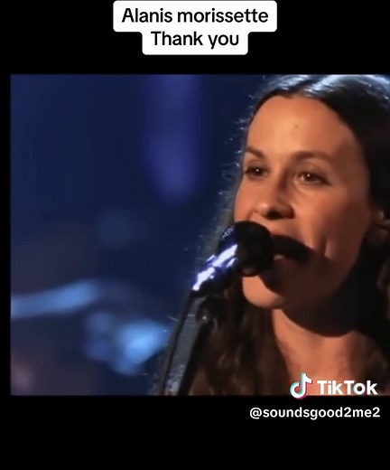 Alanis Morissette's Live Performance of Thank You