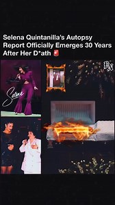 Selena Quintanilla's Autopsy Report Officially Emerges 30 Years After Her D*ath #selenaquintanilla | FooNetwork