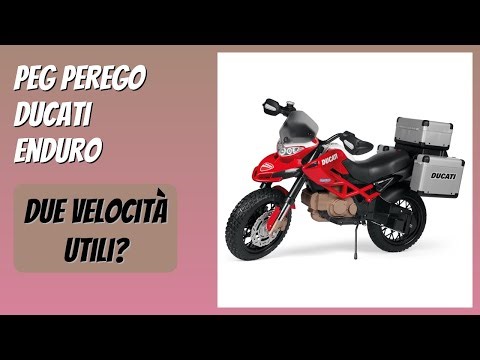 RECENSIONE (2025) : Peg Perego Ducati Enduro. DETTAGLI