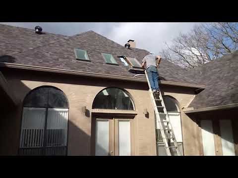 Velux Replacement glass skylights, Skylight installation