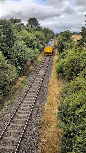 INSANE Rare Train Spot! Class 97 & 37 Charges Past on Cambrian Line 💥
