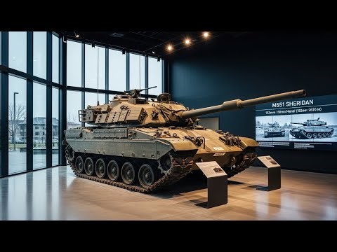 M551 Sheridan Light Tank 🔥 America’s Most Controversial Airborne Tank Ever Built