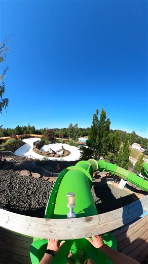 Mamba WaterSlide @skarasommarland Snakepit Water Slide, Skara Sommarland, Axvall, Sweden 🇸🇪 #skarasommarland #snakepit #mamba #bodyslide #waterslide | Rene Miksche