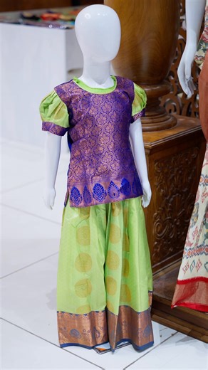 Dress your tiny tot in the timeless tradition of a Pattu Pavadai this festive season! Our adorable Ready-Made Collection at Super Saravana Stores features vibrant colors and exquisite silk work, perfect for making those childhood Diwali memories. ​Shop the cutest festive outfits for kids now! ​#PattuPavadai #KidsEthnicWear #DiwaliKids #SuperSaravanaStores #Deepavali2025 #ReadyMadeCollection #SilkPavadai | Super Saravana Stores | Facebook