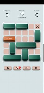 Unblock Nova: Jogo de lógica. Desbloqueie o bloco principal do tabuleiro usando a lógica.