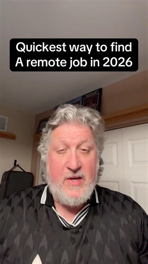 Quickest way to find a remote job. #wfh #remotework #workfromhome