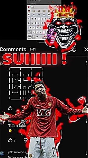 Only Ronaldo fans can do it!🗿 #shorts #ronaldo #fxyoeditz