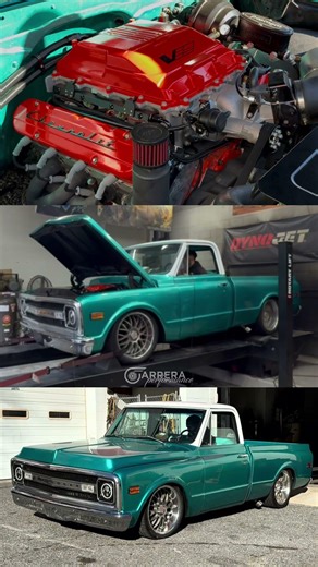 1970 C10 LSA swapped T56 on Holley. We had the pleasure of wrapping with a nice tune! #c10