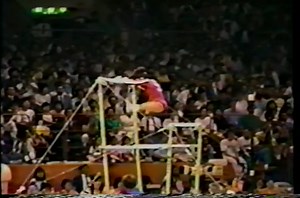 27K views · 492 reactions | Olympic Flashback: 1988 Kelly Garrison (USA/Oklahoma) UB 9.75 Kelly Garrison had one of the most difficult UB routines in Seoul but was put 1st in the team lineup and scored a stingy 9.75. @kelly_garrison_funderburk @ou_wgymnastics | International Gymnast Magazine | Facebook