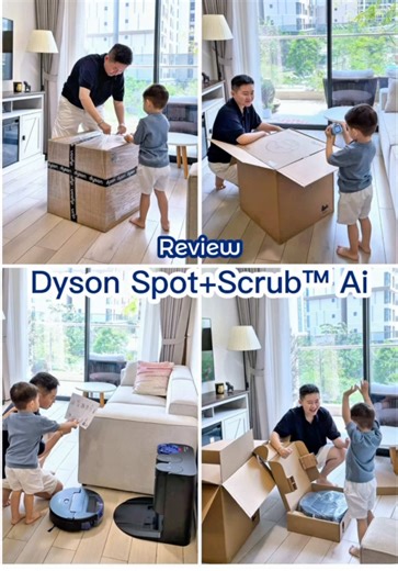 Robot hút bụi lau nhà Dyson tự động thông minh