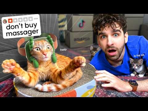 I Tested WEIRD BANNED Home Gadgets on my Kittens