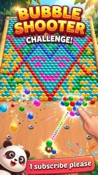 Bubble Shooter Gameplay | Can You Pop All the Bubbles