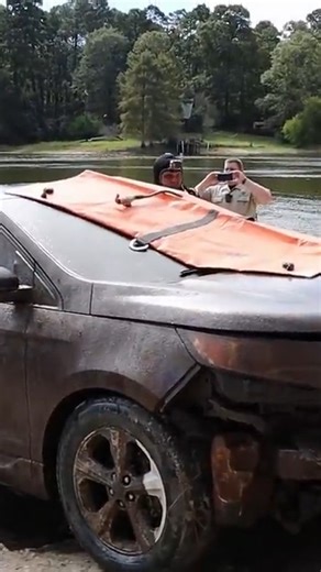 Seven month cold case solved after missing person found crashed in his vehicle at a local boat ramp! #coldcase #missingperson #carcrash #solved | Exploring with the Nug