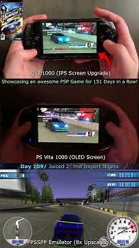 Showcasing an Amazing PSP Game for 151 Days! - Day 109 - Juiced 2: Hot Import Nights - #shorts