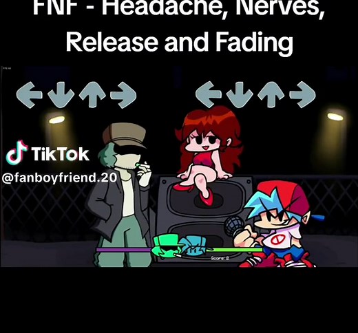 fnf headache, nerves, release and fading song #fnf #fridaynightfunkin #garcello #music #game #fnfmods #nostalgia