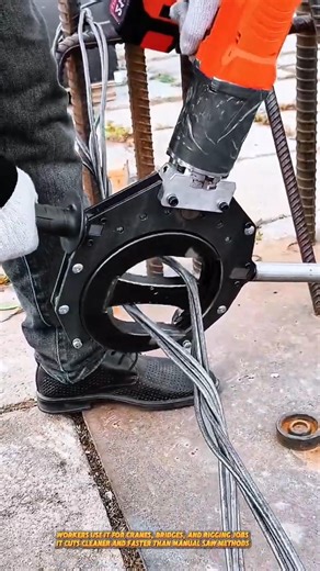 This Electric Stranding Machine Twists 50mm Steel Cable With Precision Power #machine #steelcable
