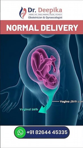 What Is Normal Delivery? | Process Explained | Pregnancy #pregnancy #doctor #normaldelivery