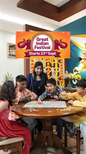 Kumari Suprava ~ Lifestyle Mom Influencer on Instagram: "From “screen time” to “family fun time” – this Diwali, I found the perfect way to keep the kids happily busy (and screens aside!). Thanks to Amazon Great Indian Festival, our home is now full of giggles, games & asli festive vibes. From Monopoly battles, to Scotland Yard chases, and Perplexus challenges… the fun just doesn’t stop. Is Diwali, toys & games ki shopping Amazon pe – fast, fun, sorted! 👉 Comment “Link” to get product links in y