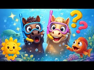 Ocean Animals Sounds and Names for Toddlers | Educational Video for Kids