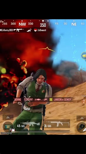 Hujan mortir kali ini king @Boang | KSWR 🥵🫨 @LANDOK SQUAD OFFICIAL #pubgm #fyppubg #kontenpubg #berandatiktok #xybca