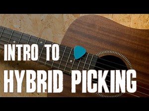 Intro To Hybrid Picking - Easy Beginner Country Guitar Lesson Tutorial