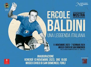 Questa sera presso i Musei San Domenico e Musei Civici - Forlì sarà inaugurata la bellissima mostra dedicata al "Treno di Forlì", Ercole Baldini, il ciclista più veloce di sempre! Un'icona del ciclismo e della #Romagna. La mostra sarà aperta fino al 7 Gennaio, non lasciatevi scappare questo tuffo nella leggenda! 🚴‍♂️🏆🎻 | BRN Bike Parts