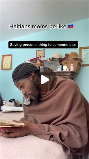 Sheldrick Roc 🇭🇹 on Instagram: "Haitian moms are sooo extra for nothing 😮‍💨🇭🇹 #haitian #haitianbelike #haitiancomedy #haitians #explore #reels #haitianmom"