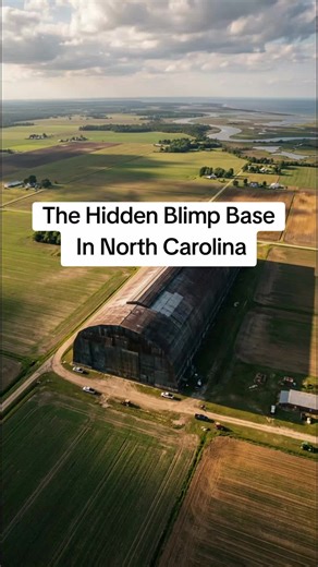 The Hidden Blimp Base in North Carolina North Carolina history Old North State Tar Heel stories NC culture Southern history Carolina past Local legends NC traditions Historic Carolina Forgotten stories #NorthCarolinaHistory #TarHeelState #OldNorthState #CarolinaHistory #HistoryTok