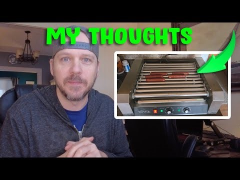30 Hot Dog Roller Warmer Grill Cooker Machine Review