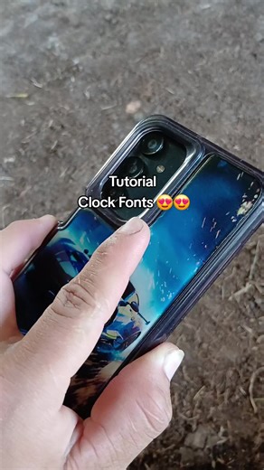 Tutorial Clock fonts Samsung #samsung #a16 #personalizacion #clock #fonts