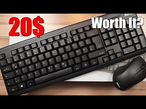Trust Ziva Wireless Combo Keyboard and Mouse Review | 20$ Worth it?
