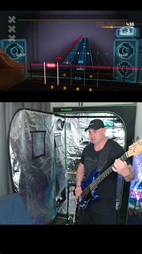 Bass Player Shreds Led Zeppelin #shorts