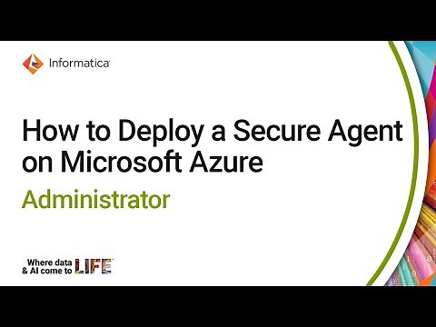 How to Deploy a Secure Agent on Microsoft Azure
