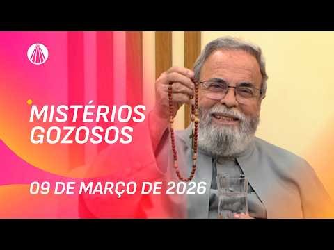 Terço de Aparecida com Pe. Antonio Maria - 09 de março 2026 [Mistérios Gozosos]