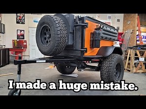 Harbor Freight Offroad Trailer Build Episode 9. A Giant Waste of Time!