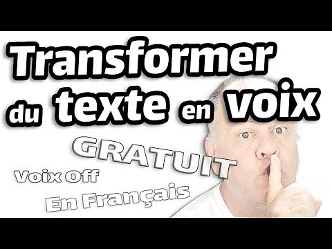 Changer du texte en audio gratuitement avec TTS Maker