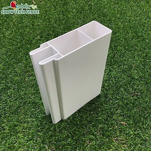 [Hot Item] PVC Fence Profile 2" X 6" Deco Pocket Rail